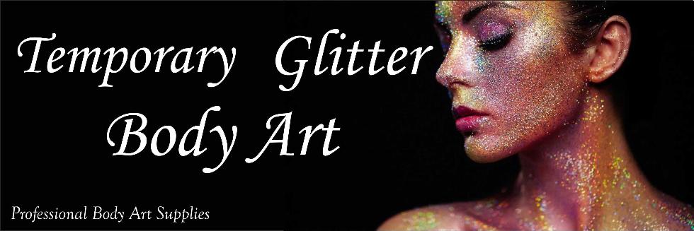 Temporary Glitter Body Art